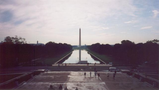 Washington Memorial and the Reflecting Pool