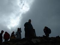 People on the summit