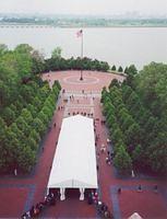 Liberty Island from the Statue of Liberty